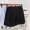 Salvador de Verano~Pantalones Cortos Deportivos de Secado Rápido con Abertura Lateral para Mujer, Cintura Elástica Holgada