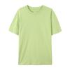 Nova camiseta masculina de algodão 180g de manga curta para o verão, algodão penteado, cor sólida, tendência, moda, solta, plus size, corpo estampado