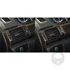 Adesivos para saídas de ar laterais do Honda Accord 9ª geração 2013-2017, acessórios de modificação de interior de carro em fibra de carbono