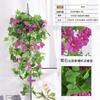 Planta artificial flor de glória da manhã trombeta parede pendurada flor videira parede flor decoração sala de estar pendurada orquídea cesto pendurado flor artificial atacado