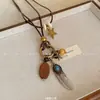 Nuevo Collar Colgante Largo Estilo Chino Cadena de Suéter con Perlas Estilo Étnico Retro Cadena de Suéter con Perlas Nicho de Alto Grado Temperamento Collar Venta al por Mayor