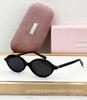 Estrella de la moda transfronteriza MM con gafas de sol de montura redonda pequeña, gafas sencillas estilo universitario dulce para mujer SMU04Z