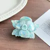Pin para el Cabello de Camelia Iridiscente de Moda con un Toque de Lujo, Pin Floral de Acetato para Mujer, Pasador Sencillo para el Peinado Diario en la Parte Trasera de la Cabeza, Al por Mayor