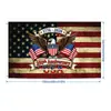 Bandera Patriótica Americana Personalizada Transfronteriza Conmemorativa 1776-2026 Decoración Exterior Patriótica Bandera del 250 Aniversario de la Independencia
