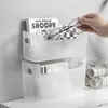 Caixa de Armazenamento de Mesa Caixa de Armazenamento de Parede Gadget para Dormitório de Estudante Fixado na Parede Cama Elástica de Dormitório de Estudante Cabeceira Sem Furos