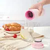 Copo térmico portátil com tampa de fechamento suave e leve, aço inoxidável 316, 430ml, copo simples para casal LHC3274