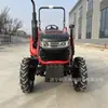 Tractor agrícola de 504 caballos de fuerza, tipo exportación, con ruedas, de ahorro energético y eficiente en combustible, motocultivador ligero, cultivador rotatorio, surcador, tractor de cuatro ruedas de 50 caballos de fuerza