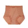 Pantaletas de control de abdomen de cintura alta para mujer, encaje de alta elasticidad, sexys y lindas, nuevos calzones triangulares sin costuras para niñas