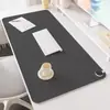 Alfombrilla de escritorio extragrande y alfombrilla para ratón integradas para uso en oficina de escritorio, teclado de portátil, bloc de escritura de cuero, alfombrilla de escritorio para inauguración de casa