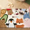 Felpudo Antideslizante para Puerta Principal con Personaje de Dibujos Animados, Felpudo de Bobina de PVC Personalizable que Elimina el Polvo y es Resistente a la Suciedad