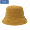 Sombrero de Pescador Lavado de Algodón Puro Europeo y Americano Más Vendido en Amazon, Sombrero Hip-Hop Vintage Desgastado, Sombrero de Cubo Casual para el Sol al por Mayor