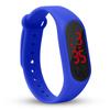 Venta Directa de Fábrica Pulsera LED Reloj Mi2 Luz Roja Estudiante Niños Electrónico Moda Tendencia Pareja LED Electrónico Reloj Deslumbrante