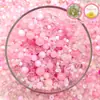Cuentas Mixtas, Cuentas Sueltas de Vidrio, Cuentas de Arroz, Cuentas de Vidrio Semiacabadas Hechas a Mano para DIY, Accesorios para Joyería Mixtos de 8-10 mm