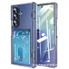 Nuevo Producto Funda para Teléfono Adecuada para Samsung Zfold8Ultra/7/6 con Eje Medio Antigolpes, Textura Agradable al Tacto, Ranura para Tarjeta, Cobertura Total y Protección de Bisagra