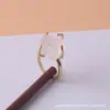 Anillo Ajustable de Piedra Preciosa Cristalina Curativa Europeo y Americano Anillo de Garra Irregular Chapado en Oro Joyería Anillo