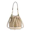 Nuevo bolso cubo vintage premium Koujia para mujer 2026, nuevo bolso cruzado retro, bolso de mano con cordón moderno y versátil