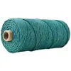 Cuerda Cuerda de Algodón Lino 3 mm de Grosor Cuerda de Algodón Rollo Completo Cuerda para Atar Embalaje Cuerda de Algodón diy Tejido Hecho a Mano Hilo de Algodón de Colores Otro