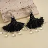 Pendientes de gancho de resina con forma de hoja ovalada y pluma, transfronterizos europeos y americanos, pendientes frescos y sencillos de verano, pendientes de diseño nicho para mujer