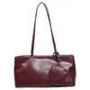 Nova Bolsa Feminina Bolsa de Ombro Simples para o Trabalho Retro Versátil Bolsa Tote Tendência Moda Bolsa de Braço