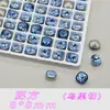 Rhinestones Mixtos K9 de Alta Calidad para Uñas, Imitación Huazi Azul Claro Multifacéticos de Fondo Plano Forma Irregular Granel Brillantes Rhinestones Grandes para Uñas