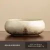 Tigela Grande de Cerâmica Ruyao para Lavar Chá para Uso Doméstico, Novo Estilo Chinês Recipiente para Água de Resíduo de Chá, Recipiente para Lavar Chá, Novo Modelo 2025