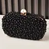 2026 Nuevo Bolso de Noche de Perlas para Mujer Bolso de Mano tipo Clutch Banquetes Europeo y Americano Bolso Formal de Noche Hecho a Mano de Alta Calidad