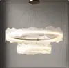 Lámpara de araña minimalista italiana para restaurante, Lámpara elegante y creativa de diseñador nórdico para sala de estar y villa, Iluminación moderna minimalista para barra de bar
