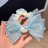 Gato Desenho Animado Fofo Kt Laço Elástico de Cabelo Doce e Único Corda para Rabo de Cavalo Coreia Dongdaemun
