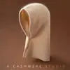 Chapéu Novo de Caxemira Outono e Inverno Lenço de Ráfia Feminino Chapéu Quente Feminino Cachecol Integrado Proteção para Orelhas Chapéu de Lã Tricotado