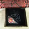 Monedas Estilo Antiguo en Stock, Monedas Espíritu de la Montaña de Cinabrio, Colgantes de Caja Gawu, Collares Kaiyuan Tongbao, Amuleto Taoísta