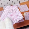 Mini Tarjetero Sanrio My Melody Kt Caricatura Tarjetero Empaque Trasero de Tarjeta Decoración de Tarjeta Pequeña Tarjeta