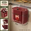 Cubo de basura de cocina para colgar en la pared, Cesta de almacenamiento para dormitorio, Organizador de gabinete para el hogar, Contenedor de almacenamiento de residuos de cocina para frutas y verduras