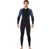 Traje de buceo DIVE & SAIL3MM para hombre, de una pieza, manga larga, pantalones, más terciopelo, cálido, traje de buceo para mujer, traje de surf, traje contra medusas