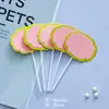 Uma Variedade de Decorações de Bolo Que Podem Escrever Bênçãos, Toppers de Bolo de Feliz Aniversário, Arranjos de Sobremesas para Festa e Bandeirinhas