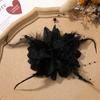 Delicado y Perezoso Hermoso Tejido de Plumas Cuentas de Arroz Espinas Flor DIY Hecho a Mano Horquillas Accesorios para el Cabello Accesorios de Ropa Venta al por Mayor