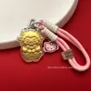 Año de la Oveja 999 Oro Dinero para Gastar Colgante para Teléfono Móvil Llavero de Oro Colgante para Bolso Regalo Conductor de Tráfico Recuerdo de Lujo
