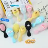 Pente Inflável Infantil Desenho Animado Fofo, Pente Massageador de Couro Cabeludo Girly para Uso Doméstico, Escova de Cabelo com Almofada de Ar Colorida
