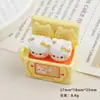 Acessórios de Resina DIY Desenho Animado Joias Gatinho Estéreo Console de Jogo Grampo de Cabelo Capa de Celular Fivela de Sapato Pingente de Chaveiro com