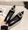 Diseño Sense Nicho Tacones Altos Zapatos Individuales de Moda para Mujer Primavera y Otoño 2024 Nuevo Diamantes de Imitación Tacón de Aguja Puntiagudo Zapatos Profesionales para Mujer