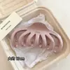 Pinza para el pelo coreana para mujer, pinza de tiburón de estilo simple, pasador de alta gama, pinza para la parte trasera de la cabeza, pinza de hueso de dragón con lunares