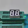 Tubo digital blanco de 0.56 pulgadas, 2 dígitos LED, doble fila, 10 pines, cátodo común, suministro directo de fábrica