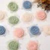 Nuevo Estilo Chino Suave Elegante Tela Encaje Rosa DIY Hecho a Mano Versátil Pasador Accesorios para el Cabello Accesorios para Ropa Venta al por Mayor