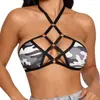 B0355 Comercio Exterior Transfronterizo Nuevo Amazon Moderno Sexy con Tirantes Adorno de Encaje Banda Elástica Ropa Interior Estampada