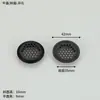 Tapón de ventilación para armario de acero inoxidable con orificio de ventilación redondo y decorativo para zapatero y armario.