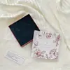 Nuevo estilo de planta estilo francés joyería artística para llevar en las uñas caja de embalaje para anillos pendientes de botón pendientes collar pulsera