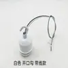 E27 barniz cerámica casquillo de lámpara de diente completo resistente a altas temperaturas portalámparas de rosca accesorios de iluminación colgantes de techo aislantes
