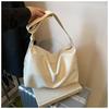 Bolso Grande de Mujer Vintage 2026 Nuevo Bolso Cruzado de Hombro Casual Bolso Sencillo para el Trabajo y el Trayecto Bolso Dumpling