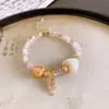 Nuevo Pulsera de Piedra Natural con Cuentas Estilo Chinoiserie Estilo Étnico Lujo Accesible Pulsera de Gama Alta Estilo Caliente 2024 Joyería de Mano para Mujeres Venta al por Mayor