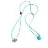 Dachshund Cachorro Goteando Aceite Flor Cadena Desplegable Dibujo Animado Lindo Fresco Dulce Fresco Cadena para Clavícula Moda Versátil Collar