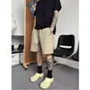 Shorts deportivos casuales de verano de moda, estilo japonés, holgados, de color liso, transpirables, para hombre y mujer, nuevos shorts de playa versátiles de secado rápido